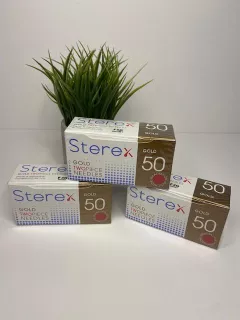 Sterex 2 piece Gold needles in a variety of sizes